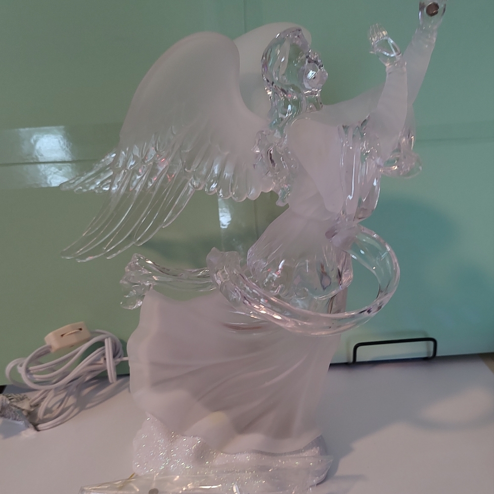 JCP Home Acrylic Angel Figurines